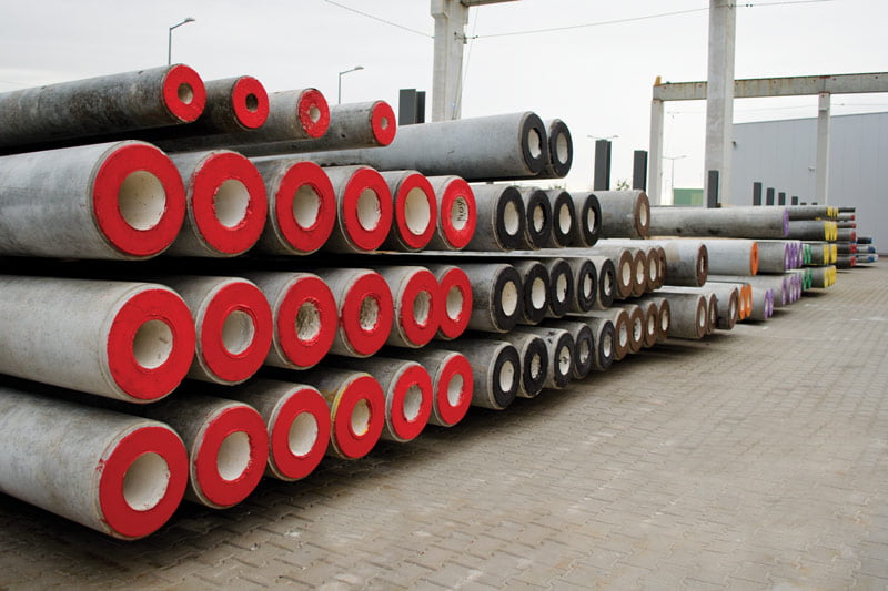 ● E-type spun concrete poles