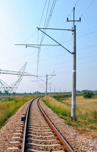 ETG - POLES OF RAILWAY TRACTIONS