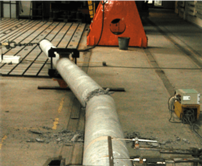 prestressed concrete poles transfer much greater forces than wooden or reinforced concrete poles2strength tests
